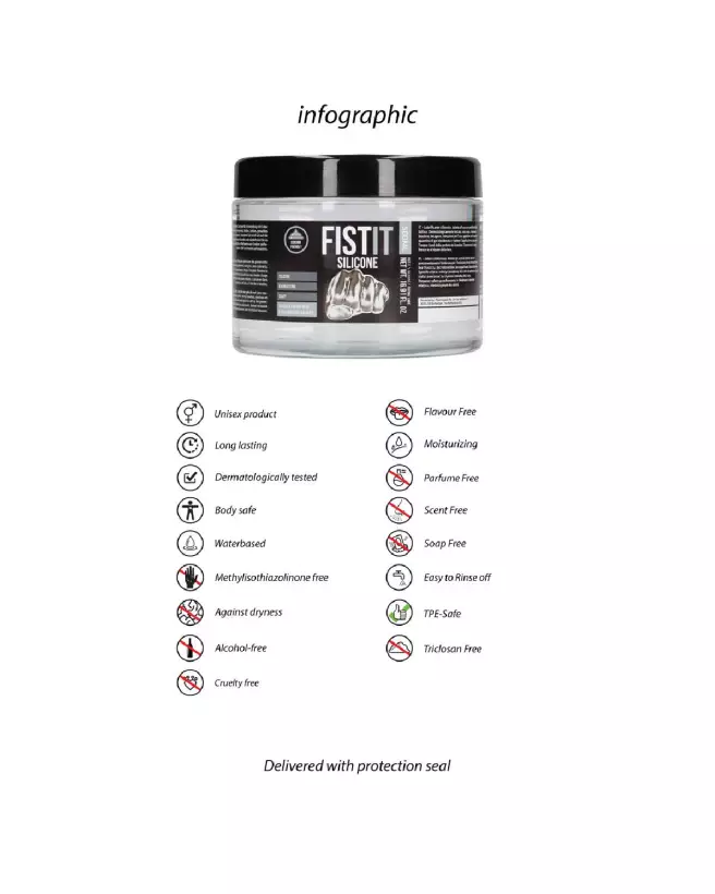 Fist It by Shots silicone-based lubricant 500ml bottle-6