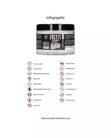 Fist It by Shots silicone-based lubricant 500ml bottle-6