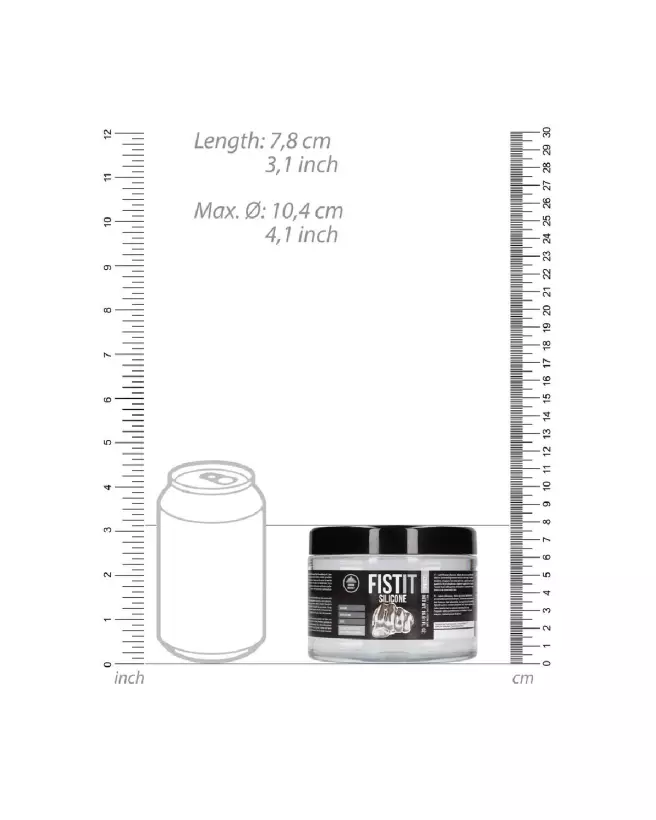 Fist It by Shots silicone-based lubricant 500ml bottle-7