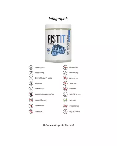 Lubrifiant Extra Épais Fist It by Shots 1000 ml-6