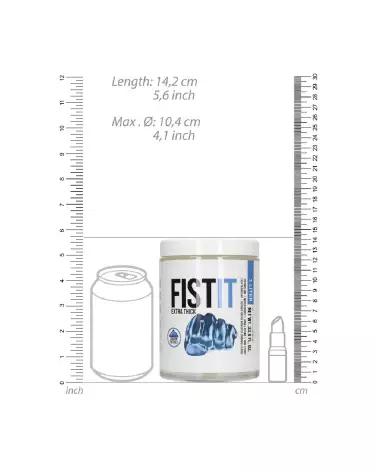 Lubrifiant Extra Épais Fist It by Shots 1000 ml-7