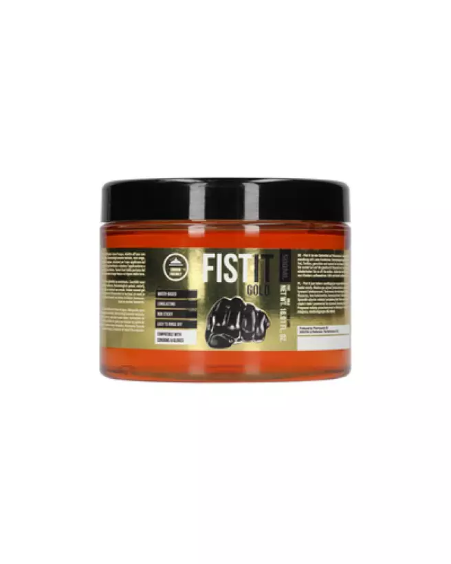 Lubricant Gold 500 ml Fist It by Shots pour lubrification longue durée-1