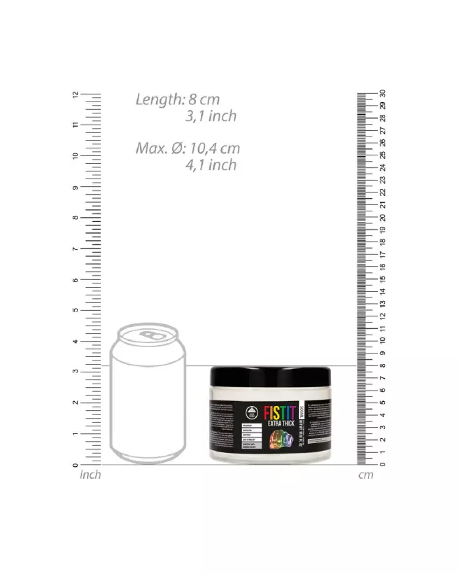 Lubrifiant Extra Épais Rainbow Edition Fist It 500 ml-7