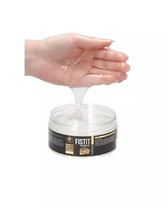 Lubrifiant à base d'eau Fist It by Shots 300 ml, idéal pour longue durée et compatible latex-5
