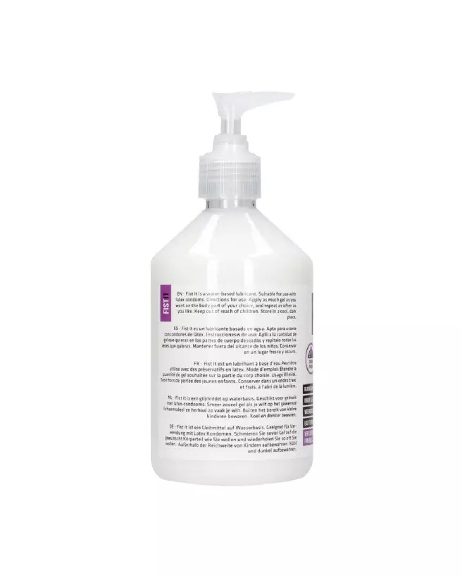 Image de lubrifiant Anal Relaxer Fist It 500 ml pour pratique de fist, bouteille bleue-2