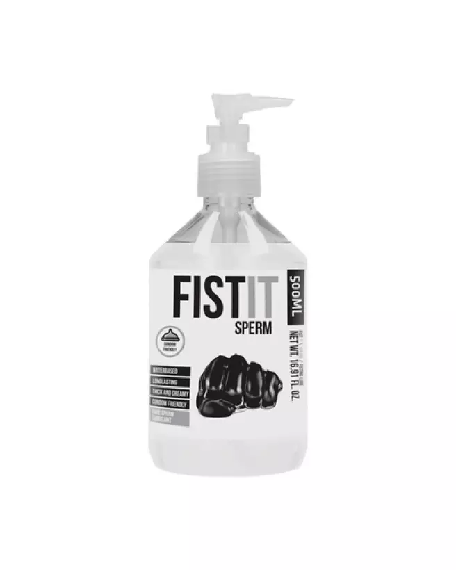 Lubrifiant Sperm Fist It by Shots 500 ml pour durabilité maximale et confort optimal-1