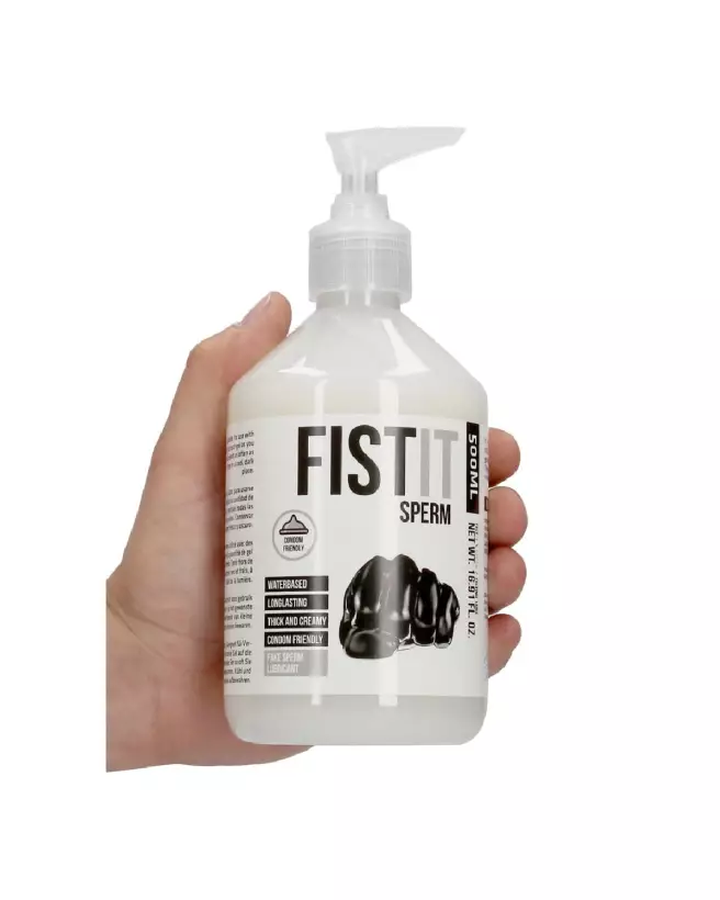 Lubrifiant Sperm Fist It by Shots 500 ml pour durabilité maximale et confort optimal-7