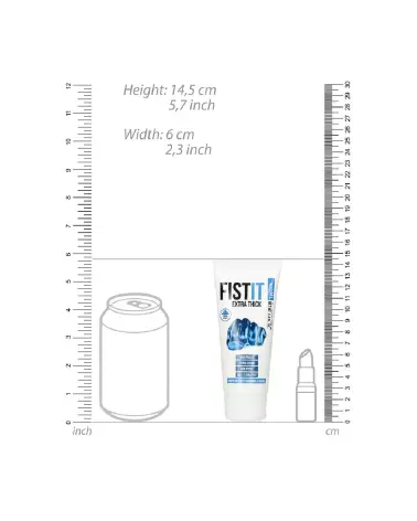 Lubrifiant Extra Thick Fist It by Shots pour pratique intense et confort optimal-5