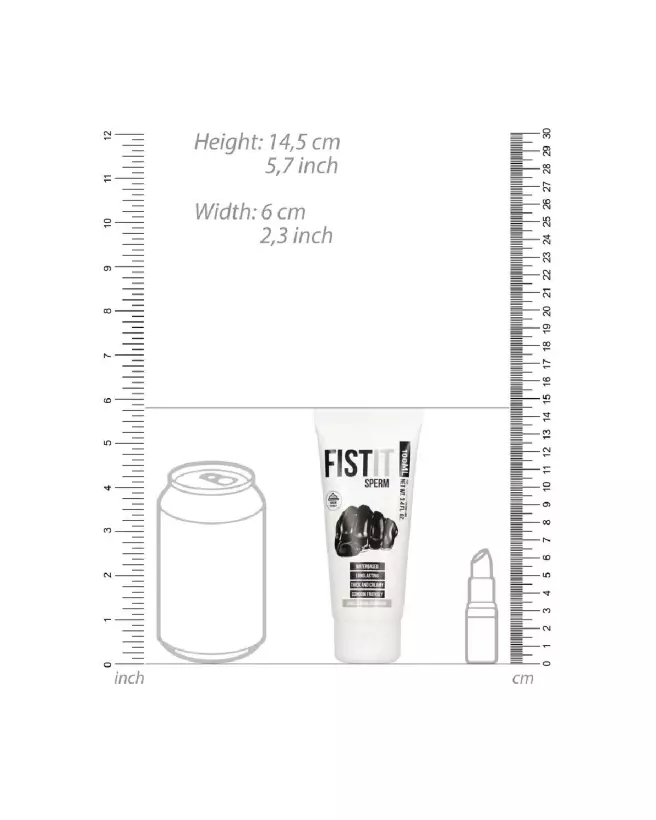 Image de Sperm Lubricant Fist It 100 ml, lubrifiant spécial fist-5