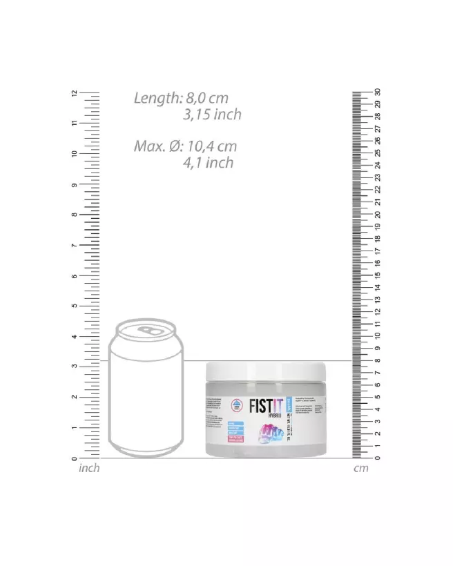 Image du Lubrifiant Hybrid Fist It 500 ml – Performance durable et compatible avec jouets-6