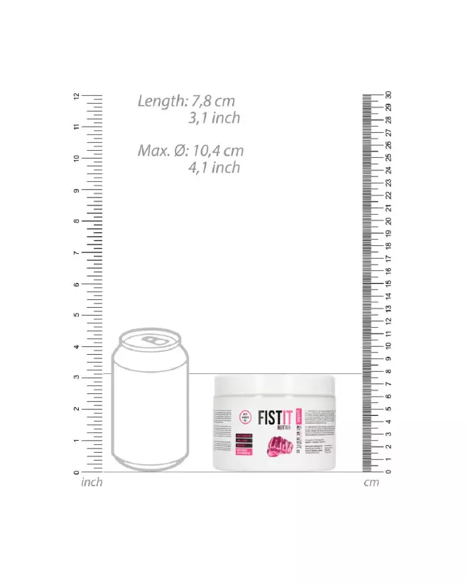 Image du lubrifiant Fist It Waterbased Sliding Butter 500 ml-7