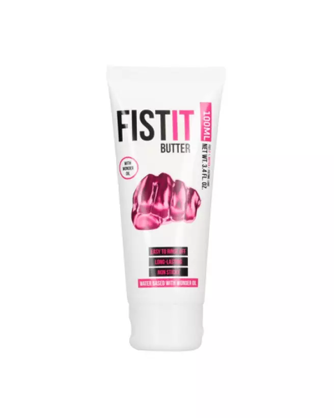 Image du lubrifiant Waterbased Sliding Butter 100 ml de Fist It by Shots-1