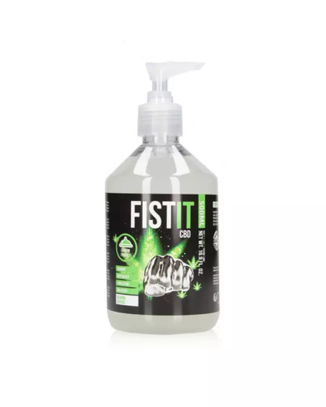 Image du lubrifiant CBD Fist It by Shots 500 ml avec pompe-1