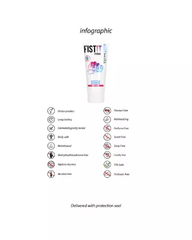 Image de Lubrifiant Hybride Fist It by Shots 100 ml pour pratiques avancées-3