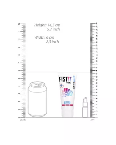 Image de Lubrifiant Hybride Fist It by Shots 100 ml pour pratiques avancées-5