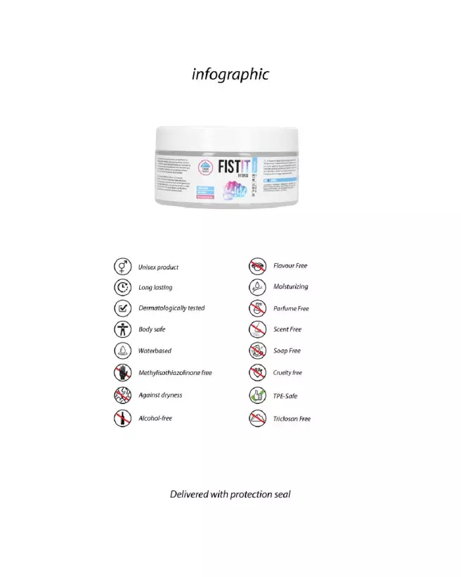 Image du Lubrifiant Hybride Fist It by Shots 300 ml-5