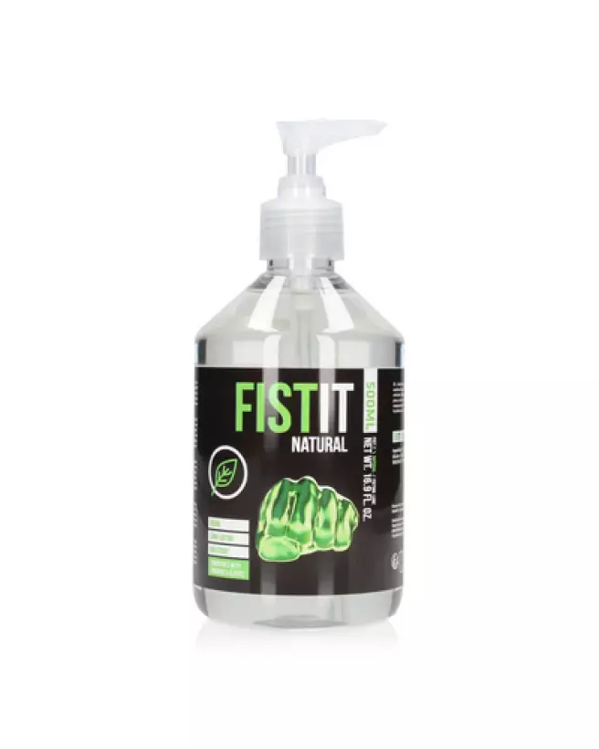 Lubrifiant à base d'eau Fist It by Shots 500ml avec pompe-1