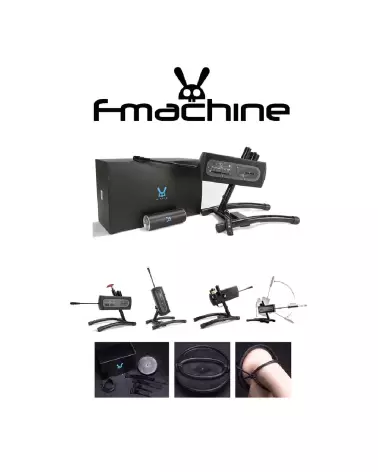 F-Machine Gigolo Fuck Machine Black - Vue Avant de la Sex-Machine Performante-6
