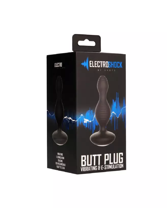 Plug anal vibrant ElectroShock pour électro-stimulation intense-2