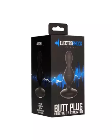 Plug anal vibrant ElectroShock pour électro-stimulation intense-2
