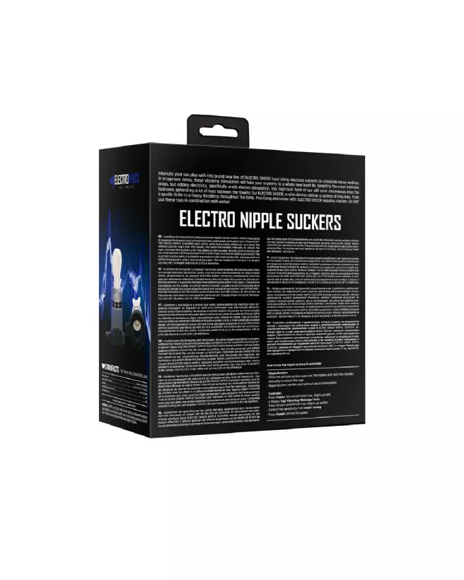Image des Pinces à Tétons Bi-Polar Nipple Suckers ElectroShock-3
