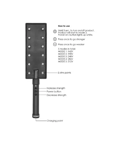 Image du paddle E-Stimulation ElectroShock pour électro-stimulation-4