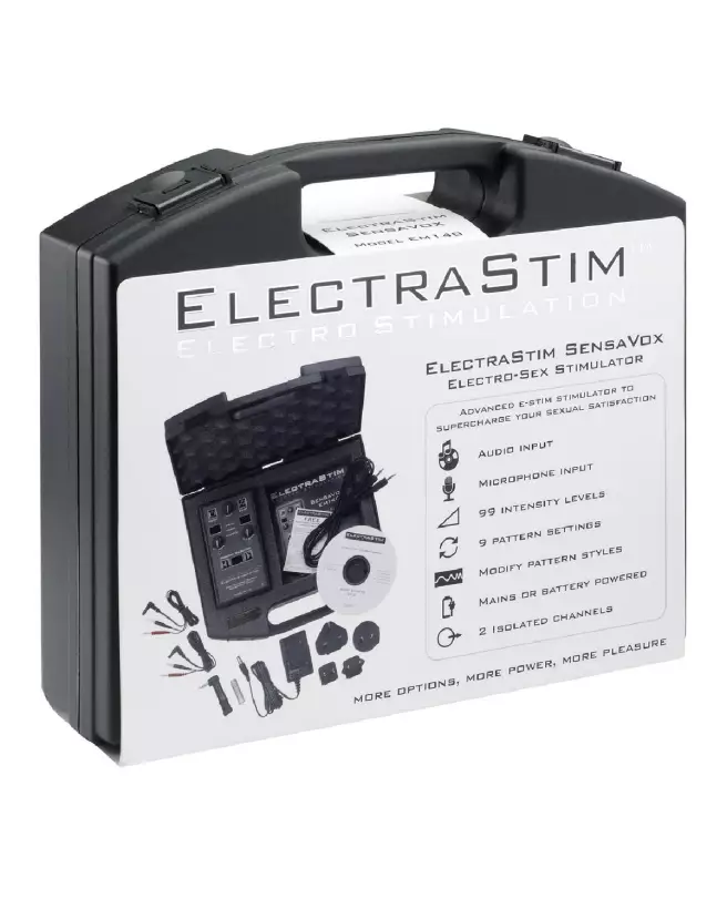 Image du kit de stimulation ElectraStim Sensavox pour électro-stimulation avancée-2