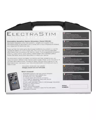 Image du kit de stimulation ElectraStim Sensavox pour électro-stimulation avancée-4