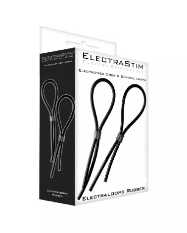 ElectraStim Rubber Adjustable Loops for Penis and Scrotal Electro-Stimulation-2