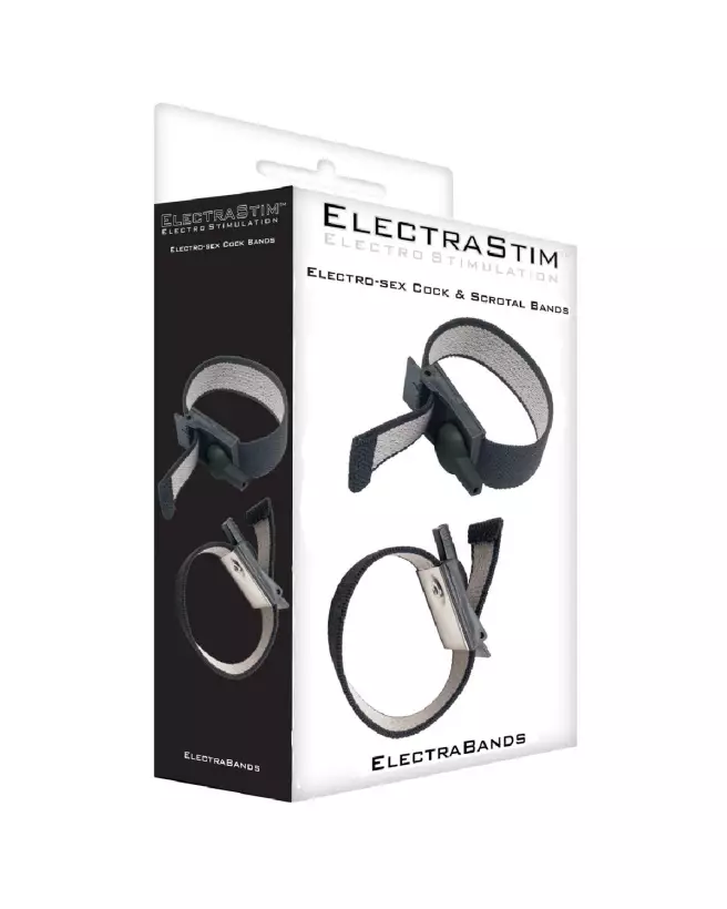 Boucles ajustables ElectraStim pour electro-stimulation du pénis et scrotum-2