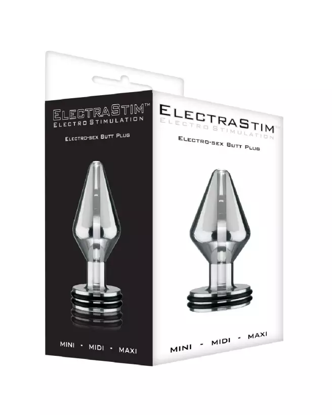 Image du Midi Electro Butt Plug ELECTRASTIM pour stimulation anale électrique-2