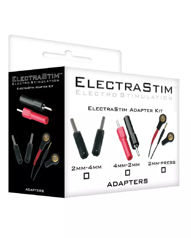 Image du Set Convertisseur de Pins ELECTRASTIM 2 mm à 4 mm pour électrostimulation-3