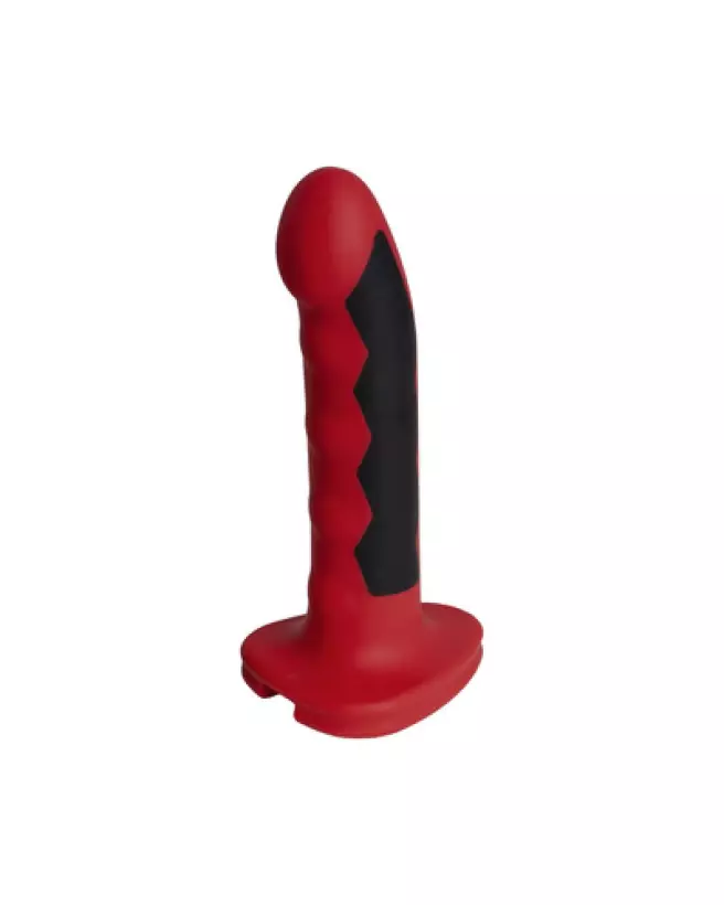 ElectraStim Komodo Silicone Fusion Dildo en action, idéal pour électro-stimulation-1