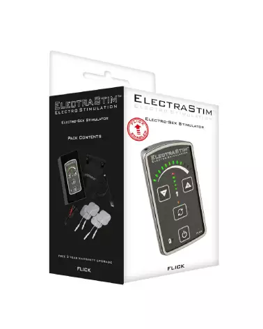 Image du Pack Stimulateur Flick ElectraStim en action, technologie d'électro-stimulation avancée-2