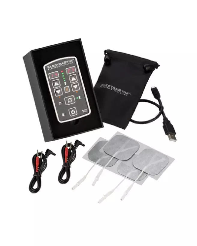 Image du pack stimulateur duo Flick ELECTRASTIM en action, idéal pour électro-stimulation-1