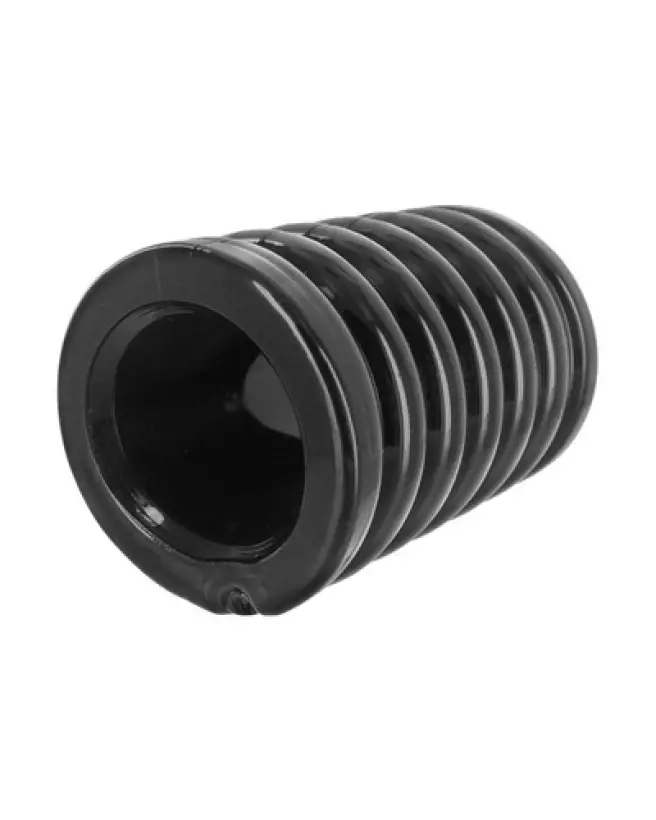 Image du Spiral Ball Stretcher Black par XR Brands, extenseur testiculaire confortable et durable-1