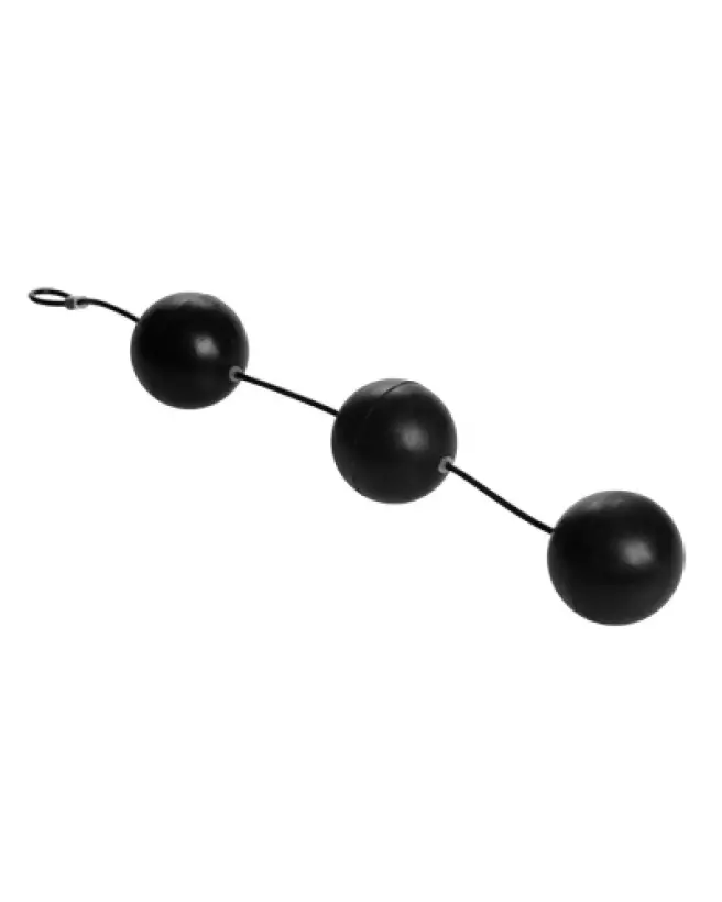 Image du chapelet anal XXL Triple Silicone Beads par XR Brands-1