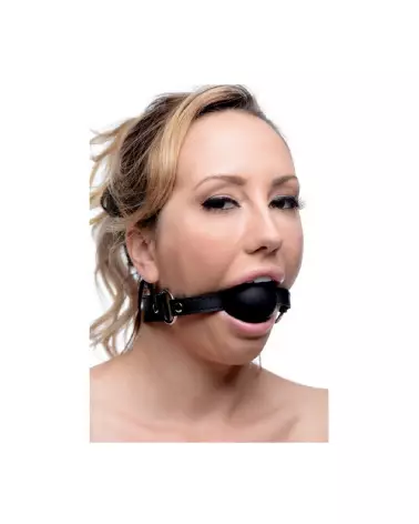 Image du Baillon Boule XL en Silicone XR Brands pour BDSM-3