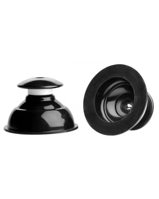 Image des Plungers Extreme Suction Silicone Nipple Suckers de XR Brands pour stimulation des tétons-1