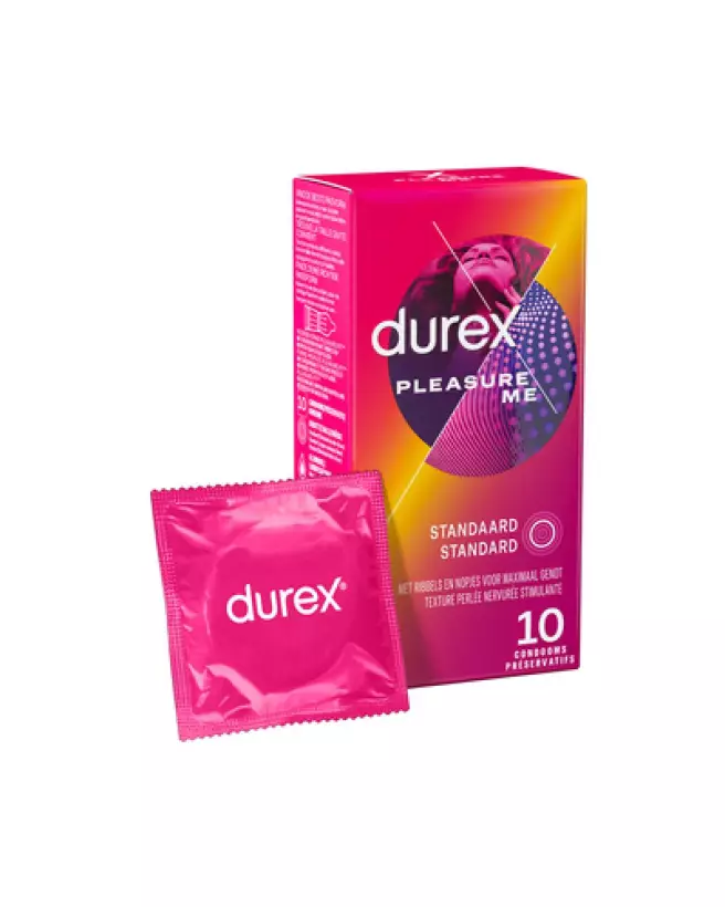 Image des préservatifs Durex Pleasure Me texturés pour plus de sensations et de sécurité-1