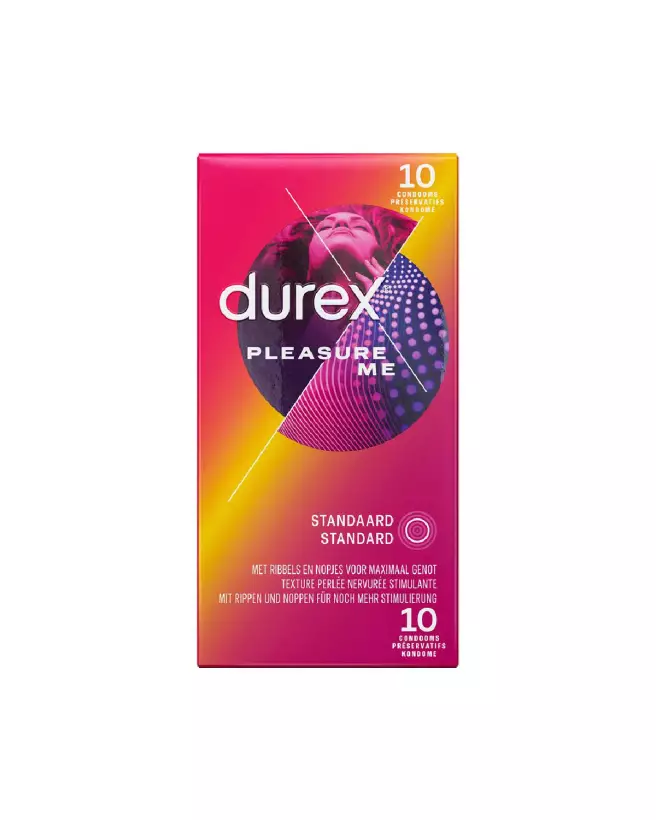 Image des préservatifs Durex Pleasure Me texturés pour plus de sensations et de sécurité-2