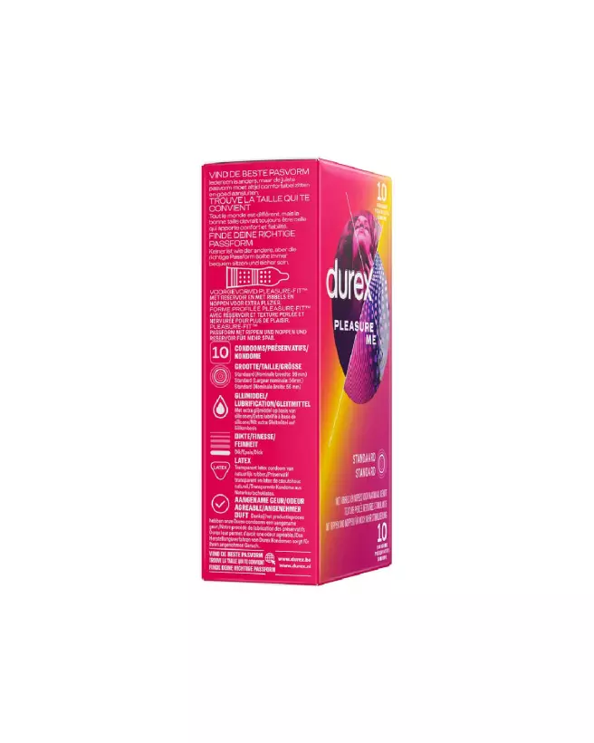 Image des préservatifs Durex Pleasure Me texturés pour plus de sensations et de sécurité-3