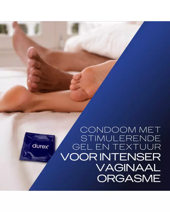 Image des préservatifs Durex Orgasm Intense avec texture et gel stimulant pour sensations accrues-7