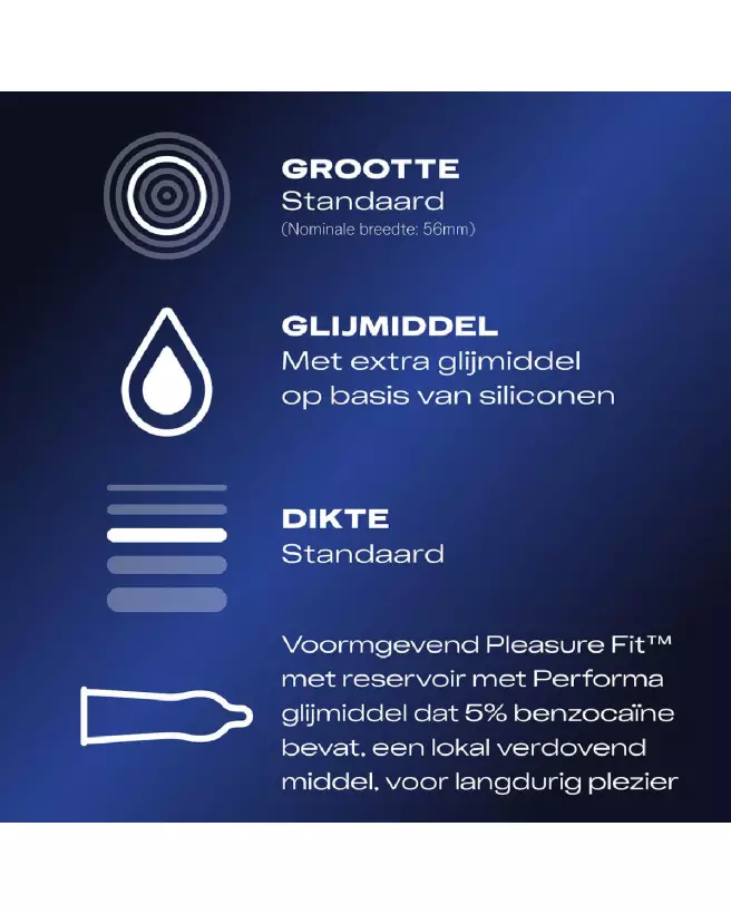 Préservatifs Durex Performa 10 pièces pour endurance et protection-6
