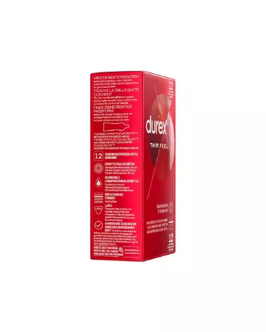 Image des préservatifs Durex Thin Feel pour sensation naturelle et protection sécurisée-3