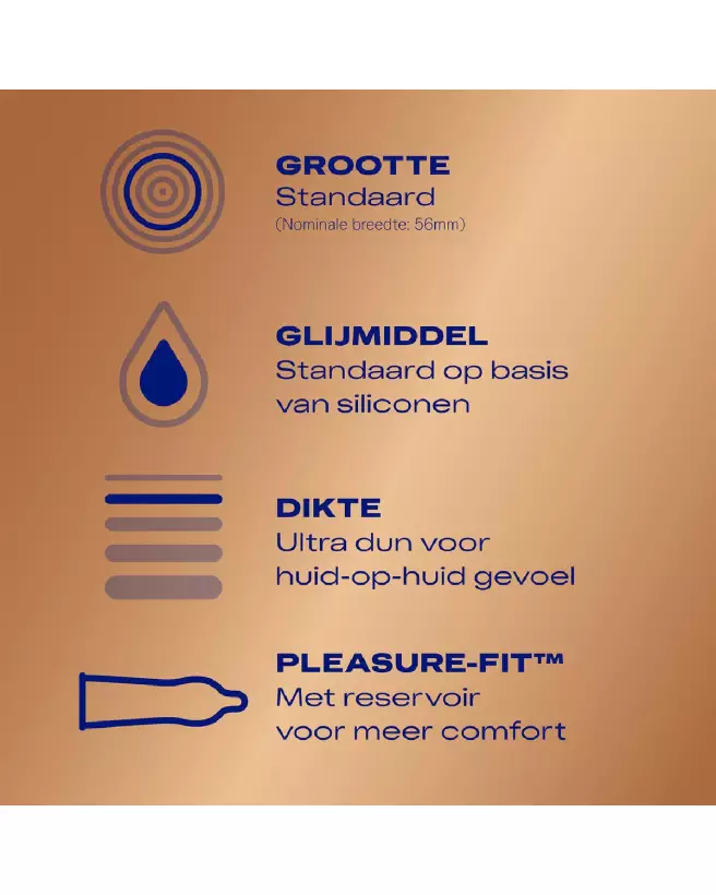 Image du produit Durex Nude Classic, préservatifs naturels et confortables, boîte de 10.-6