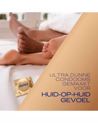 Image du produit Durex Nude Classic, préservatifs naturels et confortables, boîte de 10.-7