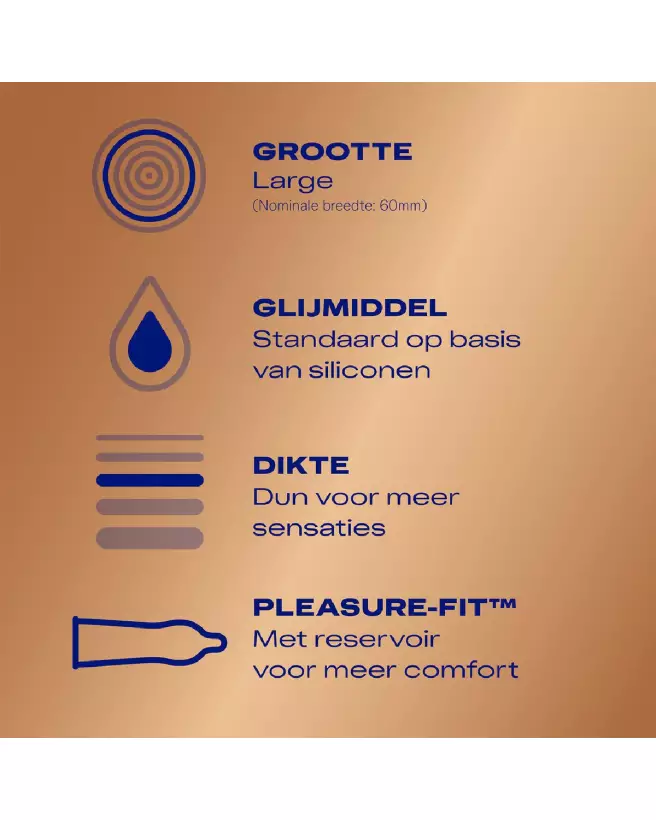 Durex Nude XL Condoms Extra Large Ultra-Thin Latex Package-6