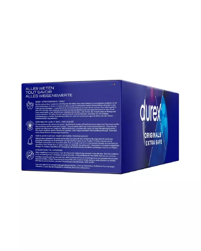 Image de préservatifs Durex Extra Safe pack de 144, haute sécurité et confort optimal-3