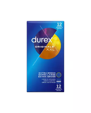 Image des préservatifs Durex XXL 12 pièces pour un confort et une protection supérieure-2